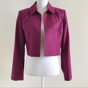 Anne Klein Short Waisted Bolero Blazer Jacket 10